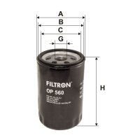 FILTRON OP 560 Ölfilter