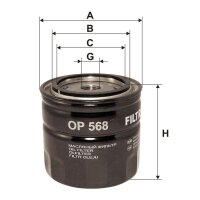 FILTRON OP 568 Ölfilter