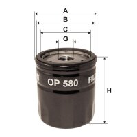 FILTRON OP 580 Ölfilter