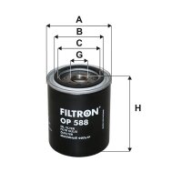 FILTRON OP 588 Ölfilter
