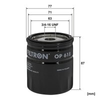 FILTRON OP 618 Ölfilter