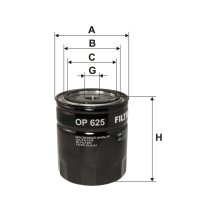 FILTRON OP 625 Ölfilter