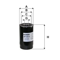 FILTRON OP 626/4 Ölfilter