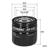 FILTRON OP 628 Ölfilter
