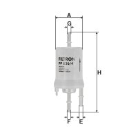 FILTRON PP 836/4 Kraftstofffilter