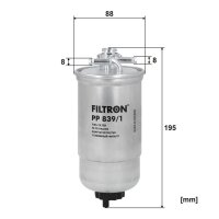 Kraftstofffilter FILTRON PP 839/1 - 1 Stück
