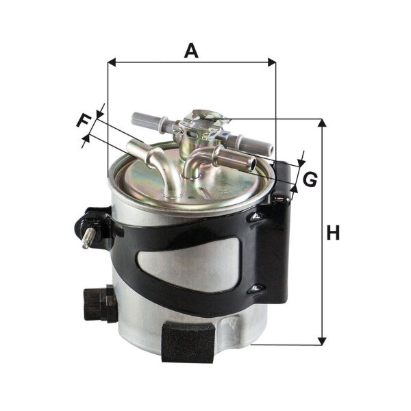 Kraftstofffilter FILTRON PP 980/7 - 1 Stück