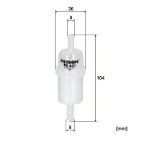 FILTRON PS 821 Kraftstofffilter