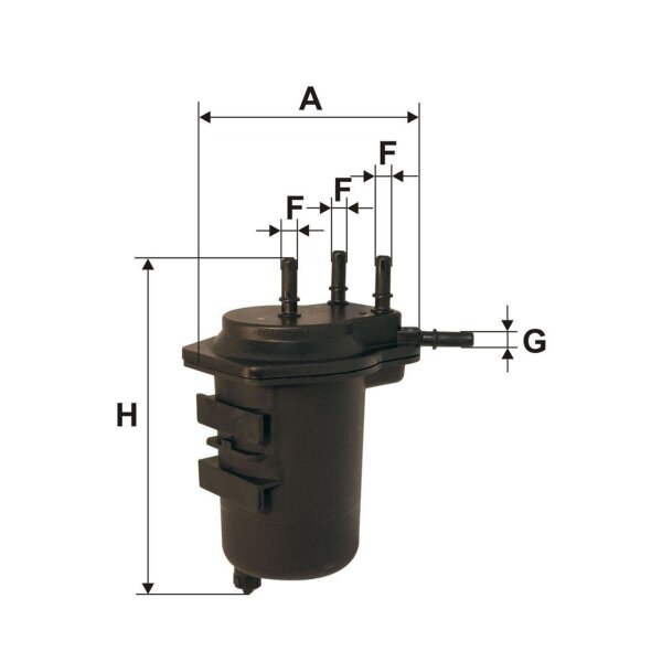 Kraftstofffilter FILTRON PS 980/2 - 1 Stück