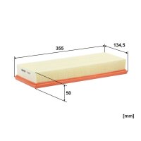 FILTRON AP 118/3-2x Luftfilter
