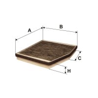 Innenraumfilter FILTRON K 1104A Aktivkohlefilter - 1...