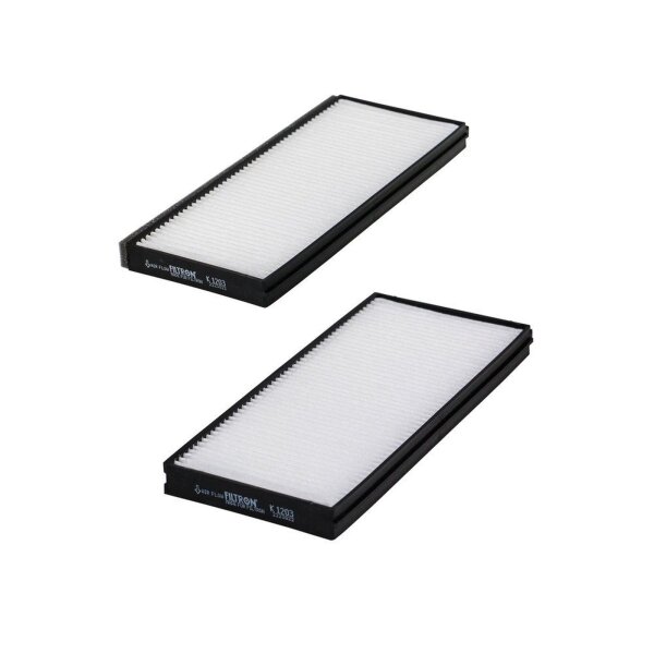 Innenraum-/Pollenfilter FILTRON K 1203-2X 259x114x20mm - 1 Set
