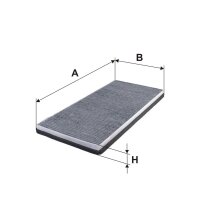 Innenraum-/Pollenfilter FILTRON K 1265A Aktivkohle - 1...