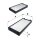 Innenraum-Pollenfilter Filtron K 1270-2X 302x145x40 - 2 Stück