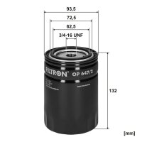 FILTRON OP 647/2 Ölfilter