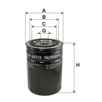 FILTRON OP 647/3 Ölfilter