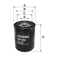 FILTRON OP 654 Ölfilter