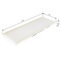 BOSCH 1 987 432 042 Filter, Innenraumluft