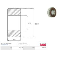AS-PL ABE9001(NSK) Lager