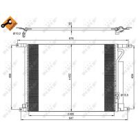 NRF 35931 Kondensator, Klimaanlage