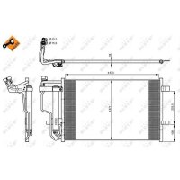 NRF 35922 Kondensator, Klimaanlage