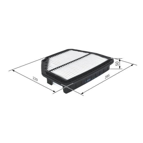 BOSCH F 026 400 203 Luftfilter