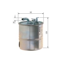 BOSCH F 026 402 003 Kraftstofffilter