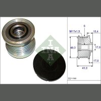 Schaeffler INA 535 0193 10 Generatorfreilauf