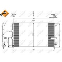 NRF 35865 Kondensator, Klimaanlage
