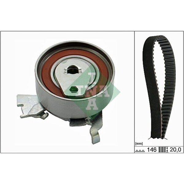 Schaeffler INA 530 0147 10 Zahnriemensatz