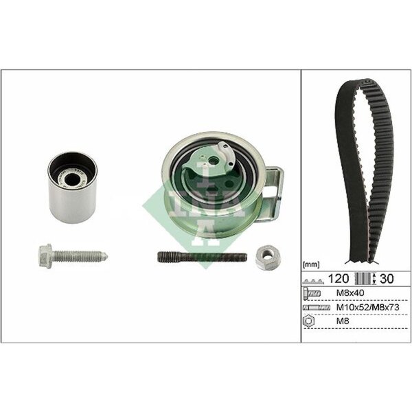 Schaeffler INA 530 0176 10 Zahnriemensatz