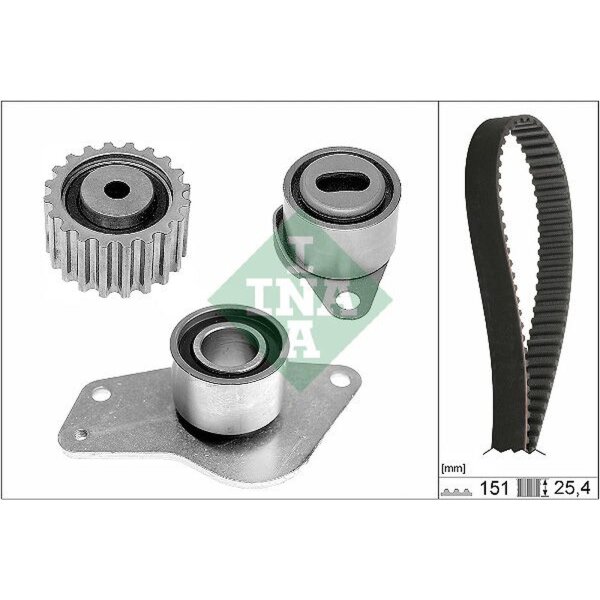 Schaeffler INA 530 0185 10 Zahnriemensatz