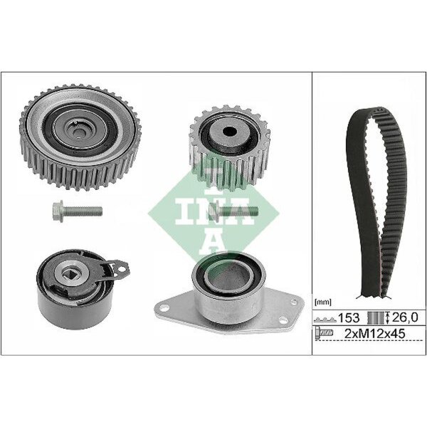 Schaeffler INA 530 0194 10 Zahnriemensatz