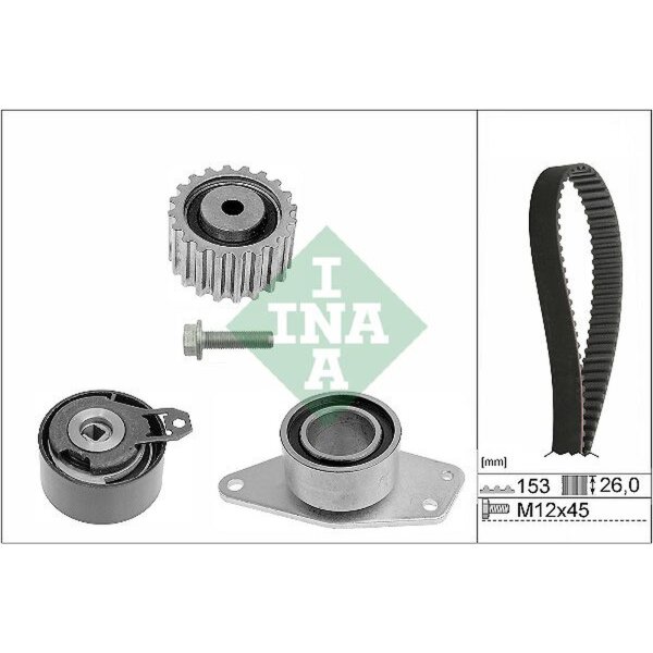 Schaeffler INA 530 0357 10 Zahnriemensatz