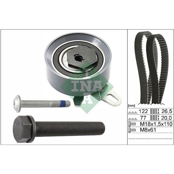 Schaeffler INA 530 0406 10 Zahnriemensatz