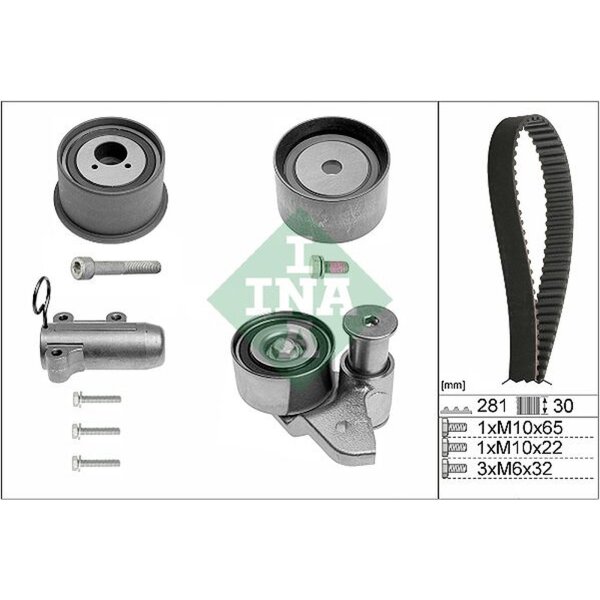 Schaeffler INA 530 0480 10 Zahnriemensatz