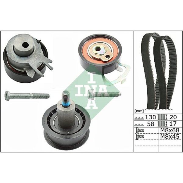Schaeffler INA 530 0538 10 Zahnriemensatz