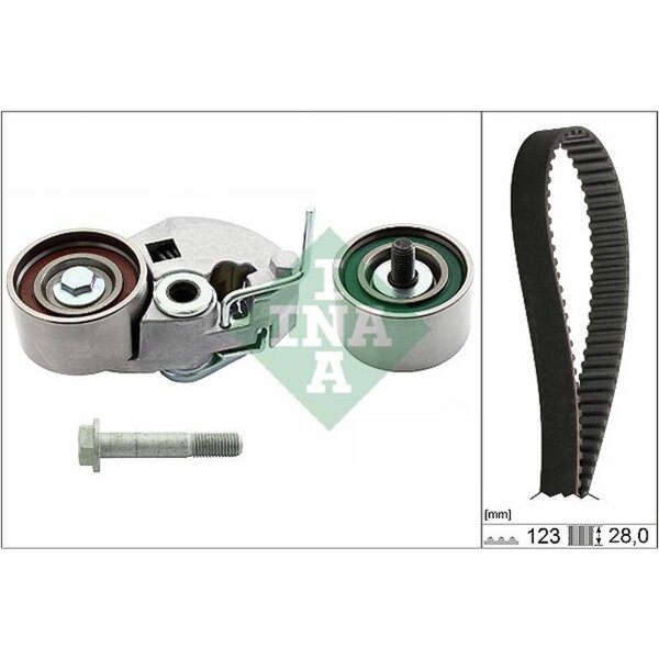 Schaeffler INA 530 0542 10 Zahnriemensatz