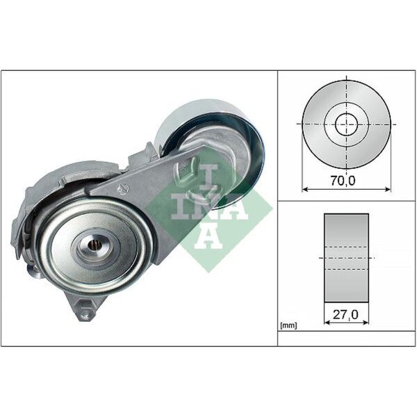 Schaeffler INA 534 0408 10 Riemenspanner, Keilrippenriemen