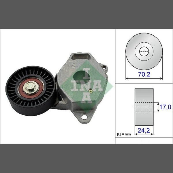 Schaeffler INA 534 0409 10 Riemenspanner, Keilrippenriemen
