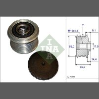 Schaeffler INA 535 0142 10 Generatorfreilauf