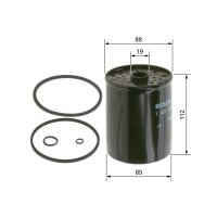 BOSCH 1 457 434 200 Kraftstofffilter