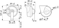 HELLA 3FH 007 424-811 Fanfare