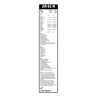 Wischblatt BOSCH 3 397 008 847 Aerotwin Retrofit 600mm - 1 Stück