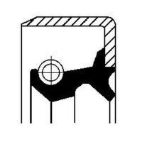 CORTECO 12011360B Wellendichtring, Differential