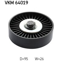 SKF VKM 64019 Umlenk-/Führungsrolle, Keilrippenriemen