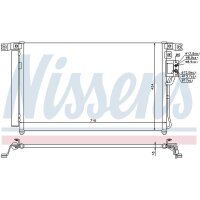 NISSENS 940278 Kondensator, Klimaanlage