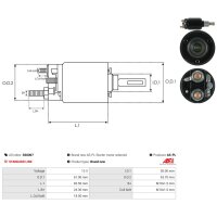 AS-PL SS0007 Magnetschalter, Starter