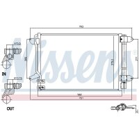 NISSENS 940238 Kondensator, Klimaanlage