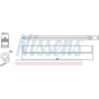 NISSENS 95450 Trockner, Klimaanlage